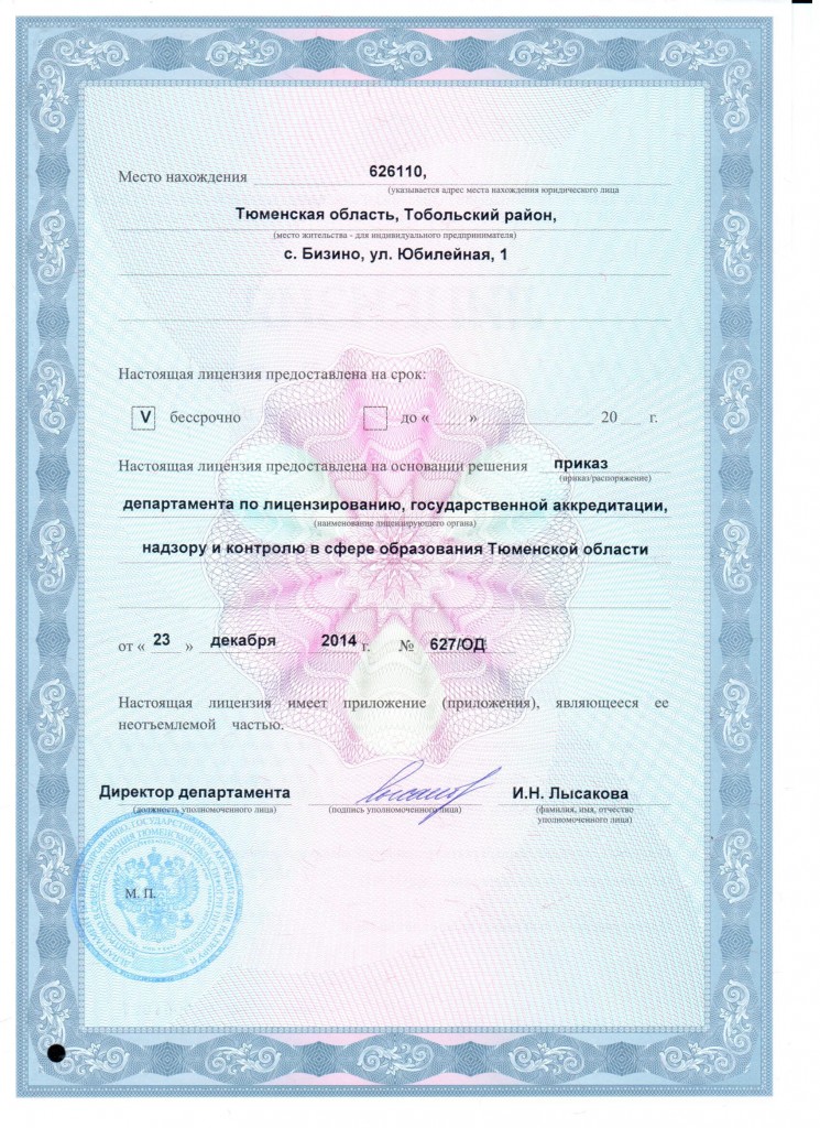 лицензия 2 стр